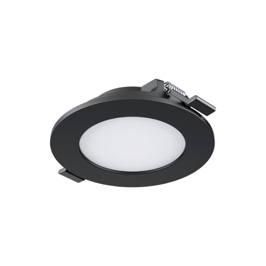 Imagine Spot LED rotund ST 3W 3INC NEGRU BR-BP01-30381