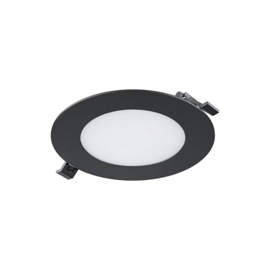 Imagine Spot LED rotund ST 6W 4INC NEGRU 3IN1 BR-BP01-30681