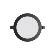 Imagine Spot LED rotund ST 12W 6INC-NEGRU 3IN1 BR-BP01-31281