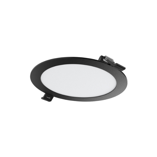 Imagine Spot LED rotund ST 12W 6INC-NEGRU 3IN1 BR-BP01-31281