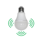 Imagine Bec led para e27 12w l.alb 230+senzor de miscare 4-33121