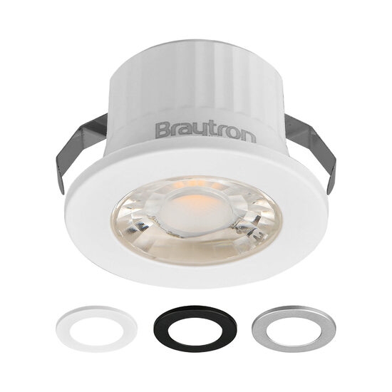 Imagine Spot led rotund 3w 38g 3v 4000k ip65 alb brayton br-bh06-00219