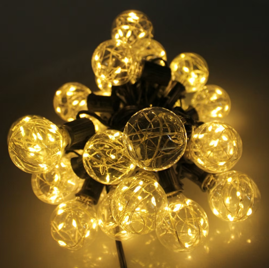 Imagine Ghirlanda luminoasa de interior/exterior, 30 becuri bile pe sir, 10 metri, lumina calda, IL-G40-CSL