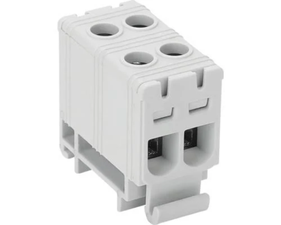 Imagine Clema ELVON CU/AL GRI 2P MONOFAZAT 2 IN 2 OUT 1.5-16MM2 42603