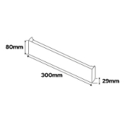 Imagine Aplica de gradina LED 10W NEGRU 4200K 85-265V 076-116-0030