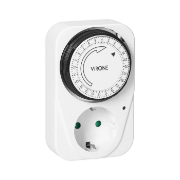 Imagine Priza programabila mecanica 16A 3500W IP20 VRONE MT-1(GS)