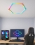 Imagine Tavan LED HONEYCOMB RGB 1 HEXAGON 950X850MM TELECOMANDA SI APP 42W II4410