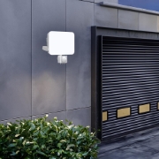 Imagine Proiector LED Slim 30W 3IN1+SENZOR IP54 ALB BR-BT60-63080