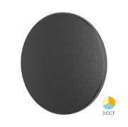 Imagine Corp led PALERMO 12W-3in1 IP65 D220mm NEGRU BR-BG37-00281