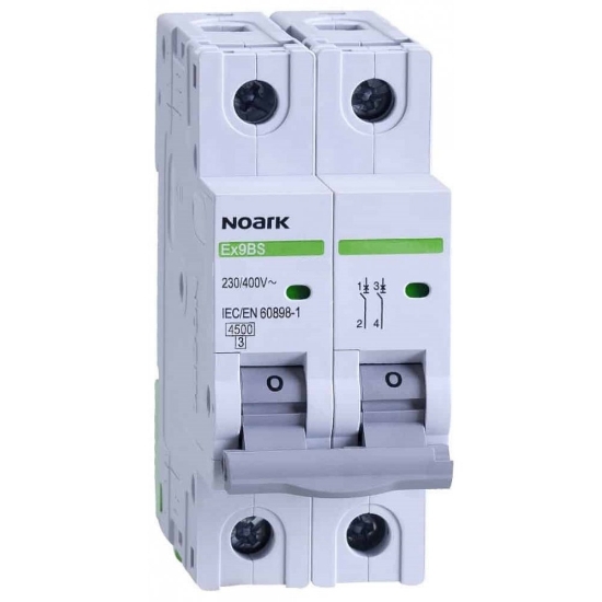 Imagine Siguranta automata modulara NOARK 2P 25A 4.5KA CURBA B EX9BS 102066