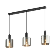 Imagine PENDUL S007S-3H-3xE27-ARGINTIU STICLA BRAYTRON BR-BV01-00072