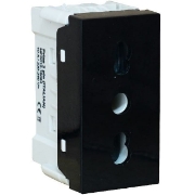 Imagine Priza stil 2 PIN PREMIUM NEGRU 2102B MF0012-16084