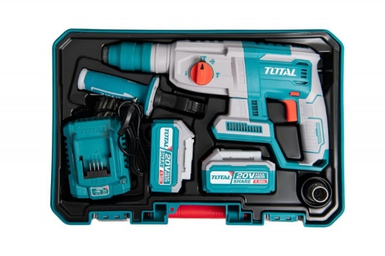 Imagine Set cu cutie ciocan rotopercutor 2J LI-ION 20V TRHLI202289