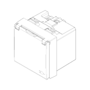 Imagine Priza SCHUKO 2P+E 16A 2M cu capac alb B NEVE VIMAR 09208.C