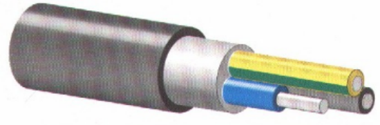 Imagine Cablu armat din aluminiu AC2XABY 3x10 mm² – 0,6/1 kV