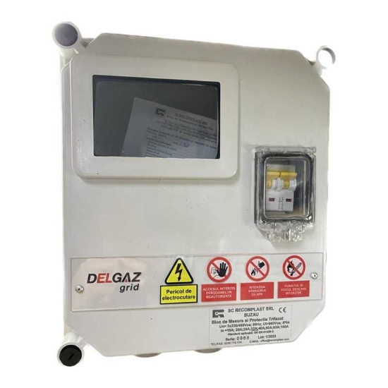 Imagine Bloc de Măsură și Protecție Monofazat BMPM 32A PAFS PGA