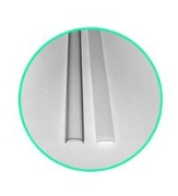 Imagine Dispersor transparent pentru profil PT&ST 2 m 05-30-05512