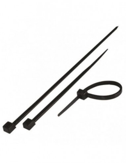 Imagine LEGATURA CABLU NEGRE DIN NYLON 66 94V-2UL 300X4.8MM (100BUC)(147-54114) EUROLAMP