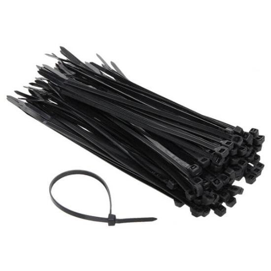 Imagine LEGATURA CABLU NEGRE DIN NYLON 66 94V-2UL 250X4.8MM (100BUC)(147-54113) EUROLAMP