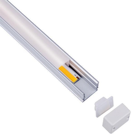 Imagine PROFIL ALUMINIU ADANC 2000*17*12.1 45o IP65 PLUS (145-70915) EUROLAMP