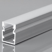 Imagine PROFIL APLICAT ADANC DIN ALUMINIU CU DISPERSOR 2000X10,5X11 45o PLUS (145-70908) EUROLAMP