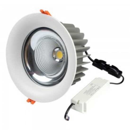 Imagine corp rotund cu LED 5W alb / lumina calda - IP54