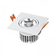 Imagine spot reglabil cu LED 7W alb / lumina calda