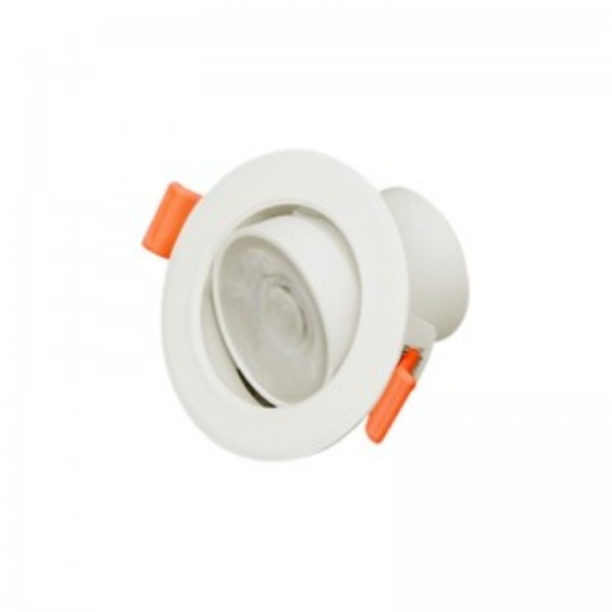 Imagine spot reglabil cu LED 7W alb / lumina calda