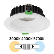 Imagine spot reglabil cu LED 7W alb / lumina calda