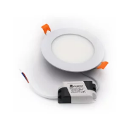 Imagine corp rotund SLIM alb "ST" cu led 18W lumina alba D:220mm