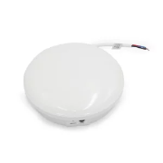 Imagine corp rotund SLIM alb "ST" cu led 18W lumina alba D:220mm