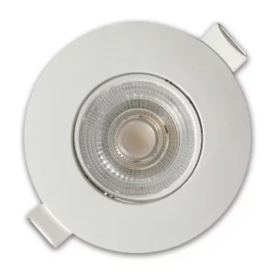 Imagine corp rotund SLIM alb "ST" cu led 18W lumina alba D:220mm