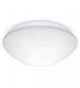 Imagine plafoniera rotunda alba cu led 18W & senzor de miscare - lumina alba - IP54