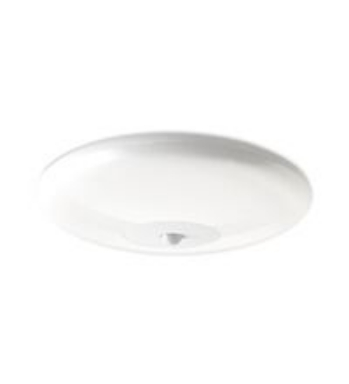 Imagine plafoniera rotunda alba cu led 18W & senzor de miscare - lumina alba - IP54