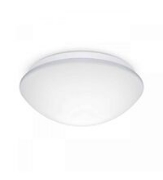 Imagine plafoniera rotunda alba cu led 18W & senzor de miscare - lumina alba - IP54