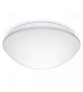Imagine plafoniera rotunda alba cu led 18W & senzor de prezenta-lumina alba - IP54