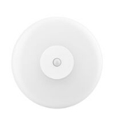 Imagine plafoniera rotunda alba cu led 18W & senzor de prezenta-lumina alba - IP54
