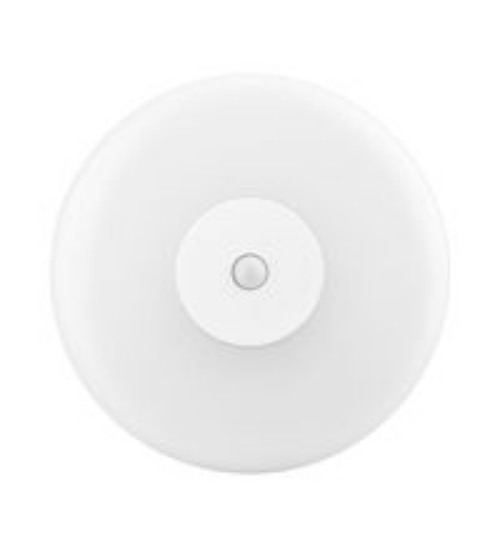 Imagine plafoniera rotunda alba cu led 18W & senzor de prezenta-lumina alba - IP54