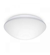 Imagine plafoniera rotunda alba cu led 18W & senzor de prezenta-lumina alba - IP54