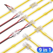 Imagine CONECTOR T PENTRU BANDÃ monocolora CU LED (8mm)