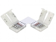 Imagine CONECTOR T PENTRU BANDÃ monocolora CU LED (8mm)