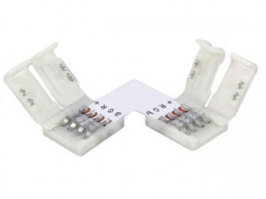 Imagine CONECTOR T PENTRU BANDÃ monocolora CU LED (8mm)