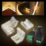 Imagine CONECTOR PENTRU BANDÃ LED COG RGB FARA CABLU (10mm)