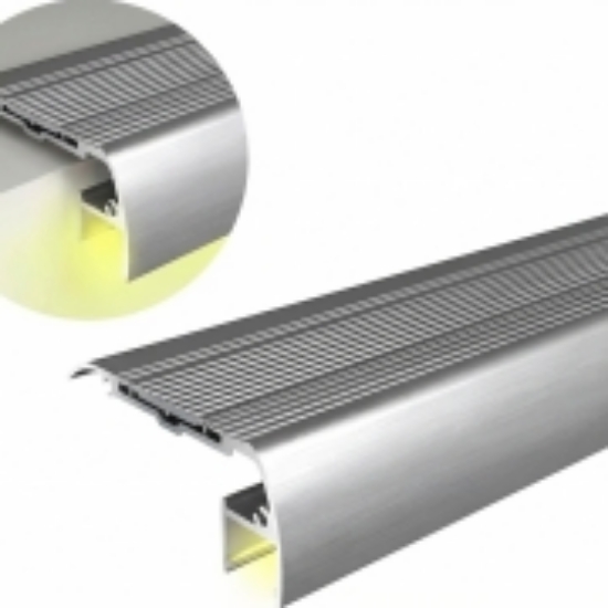 Imagine Profil Aluminiu COMPLET PT. ADANC pentru banda LED - 2metri - ARGINTIU
