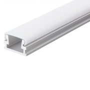 Imagine Profil Aluminiu COMPLET PT. ADANC pentru banda LED - 2metri - ARGINTIU