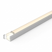 Imagine Profil Aluminiu COMPLET PT. ADANC pentru banda LED - 2metri - ARGINTIU