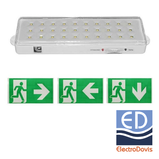 Imagine Plafoniera LED 13W / emergenta 3h (1400lm/330lm)