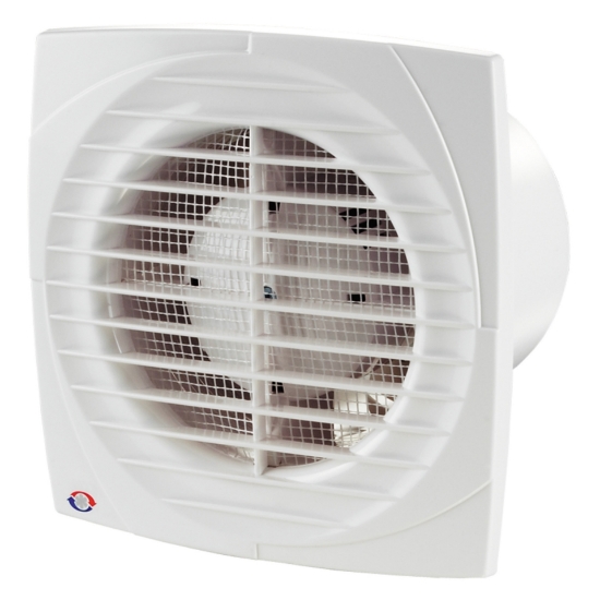 Imagine VENTILATOR 125 "DRIM"  CU SENSOR UMIDITATE & TIMER