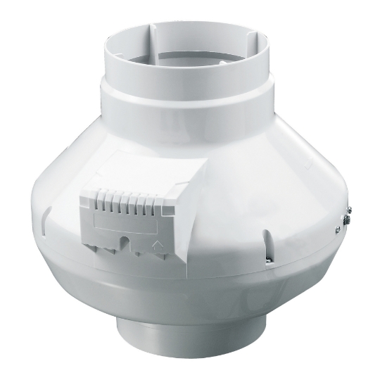 Imagine VENTILATOR 125 "DRIM"  CU SENSOR UMIDITATE & TIMER