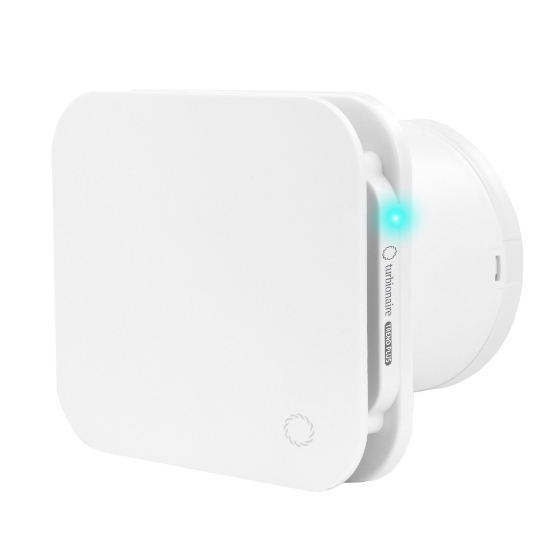 Imagine VENTILATOR 125 "DRIM"  CU SENSOR UMIDITATE & TIMER
